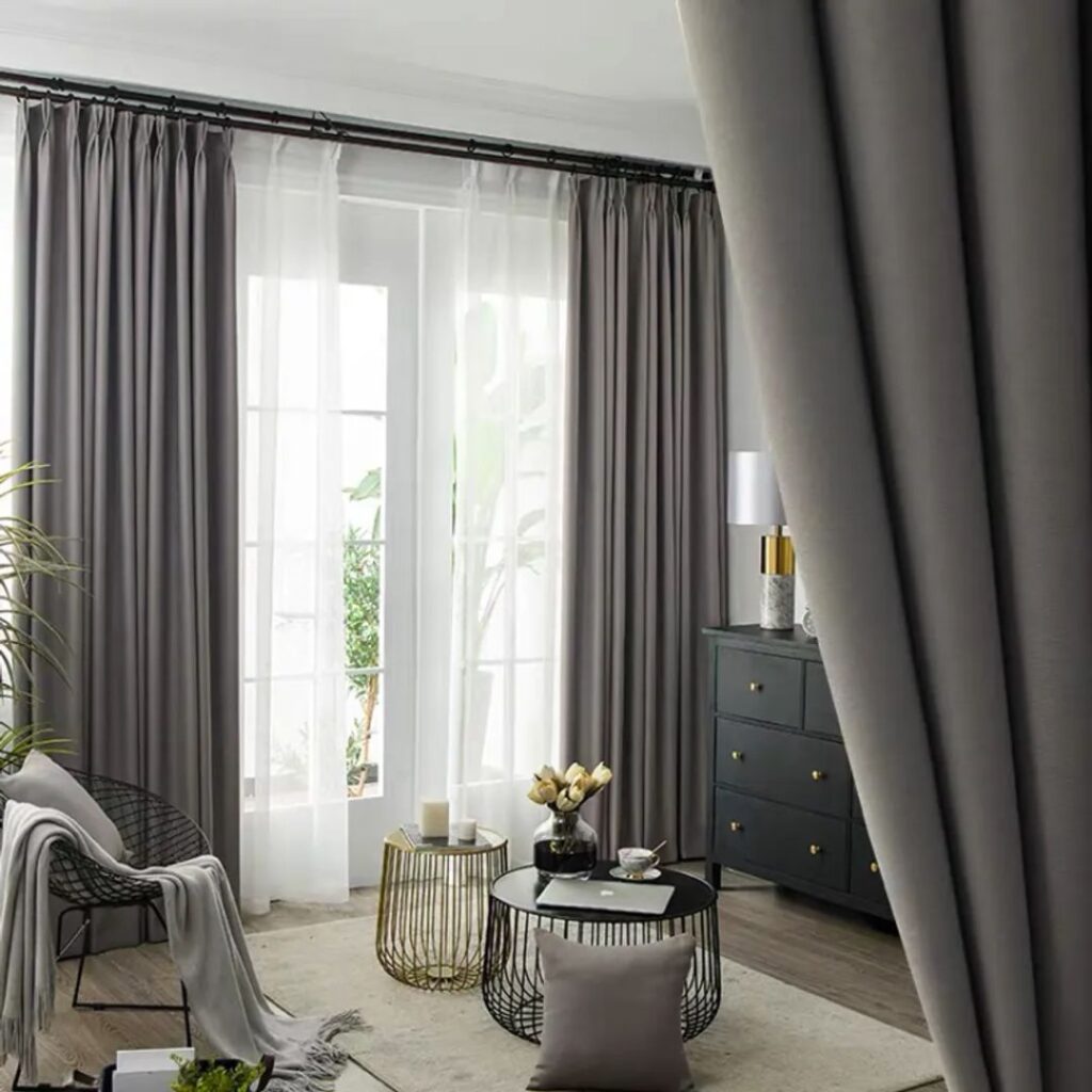 cheap blackout curtains for bedroom in Abu Dhabi