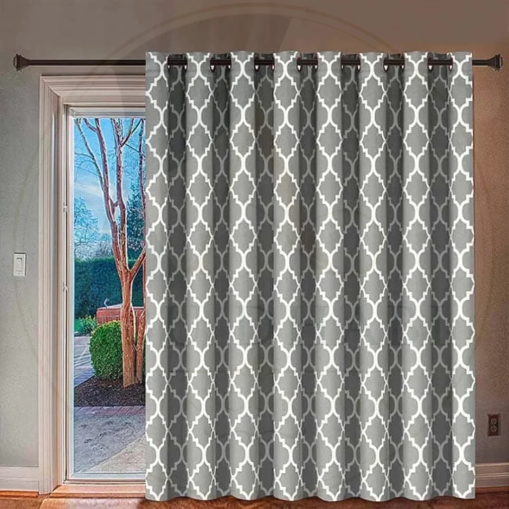 bamboo door curtains