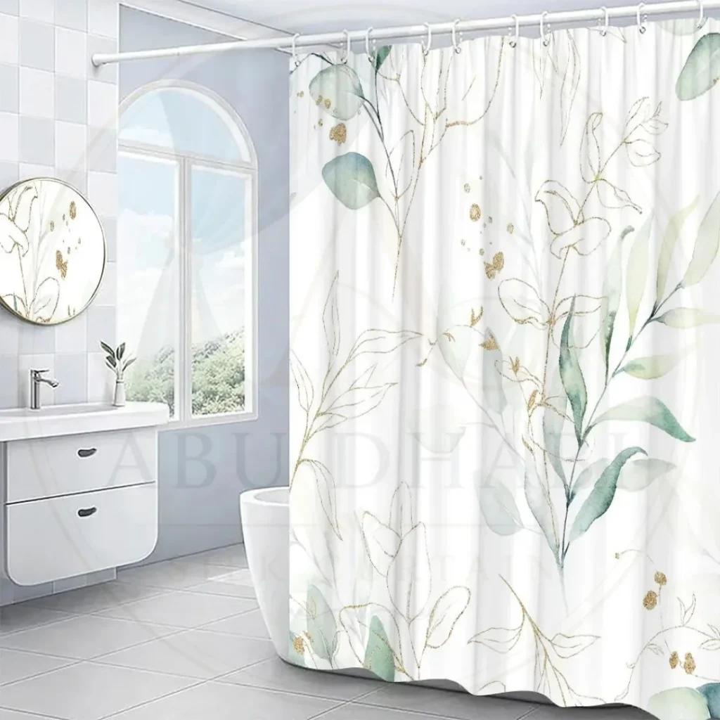 bathroom curtain set