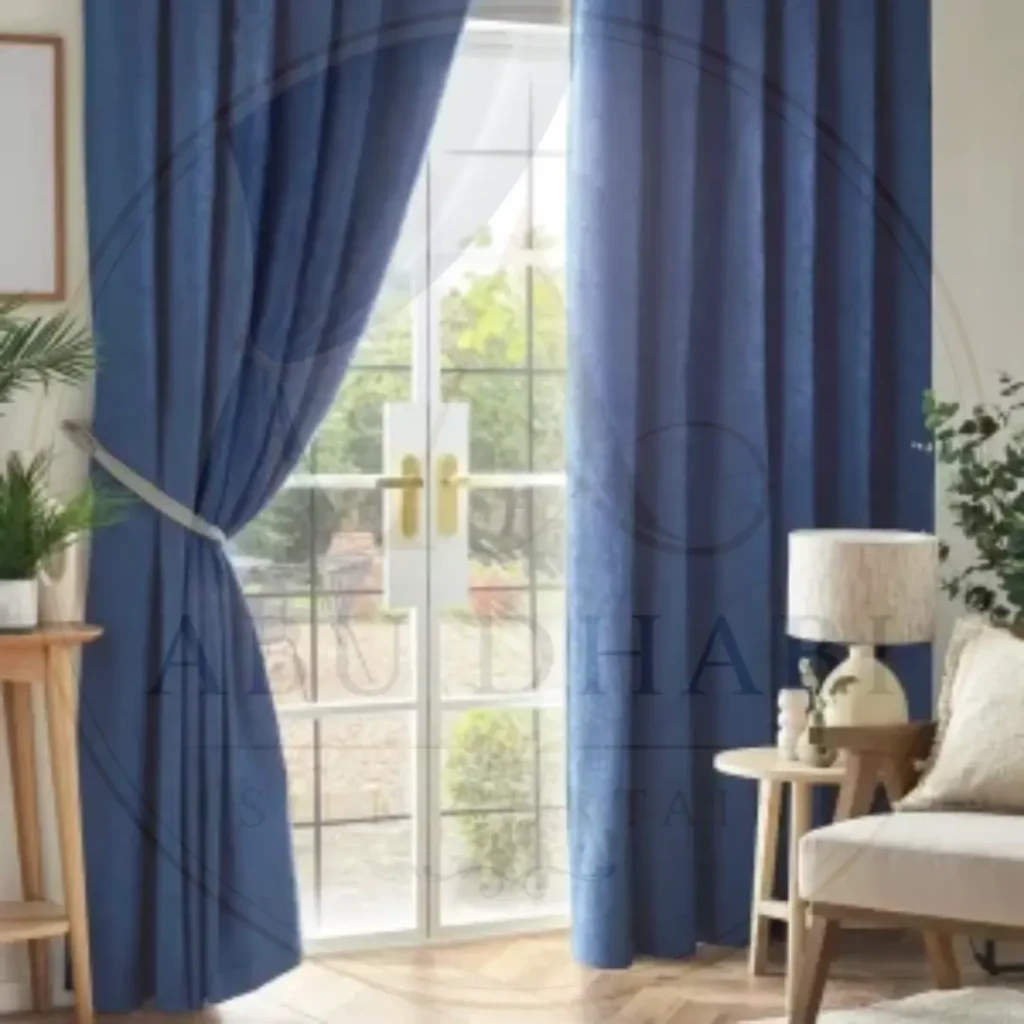 beige blackout curtains