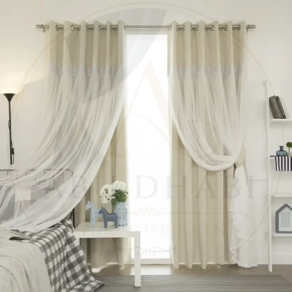 curtains for blue bedroom