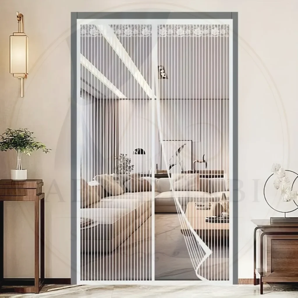 living room net curtains