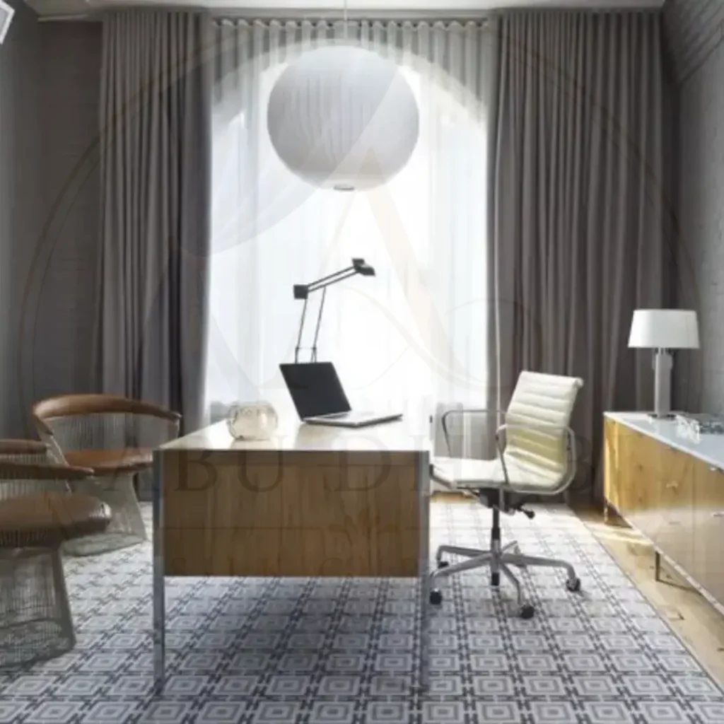 modern office curtains