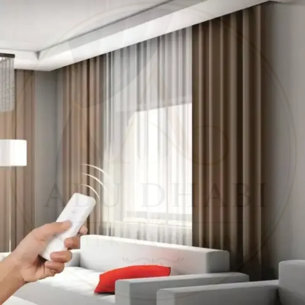 motorized curtain track system