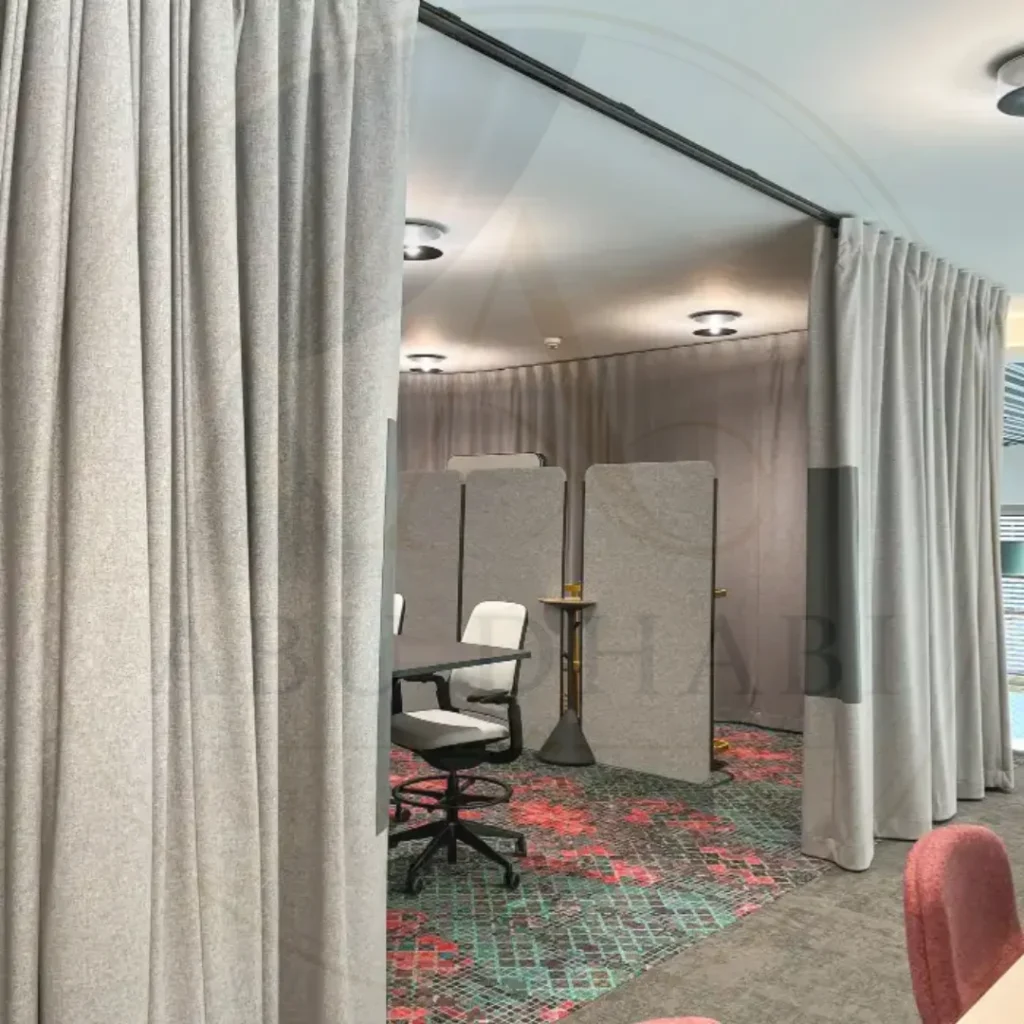 office window curtains types