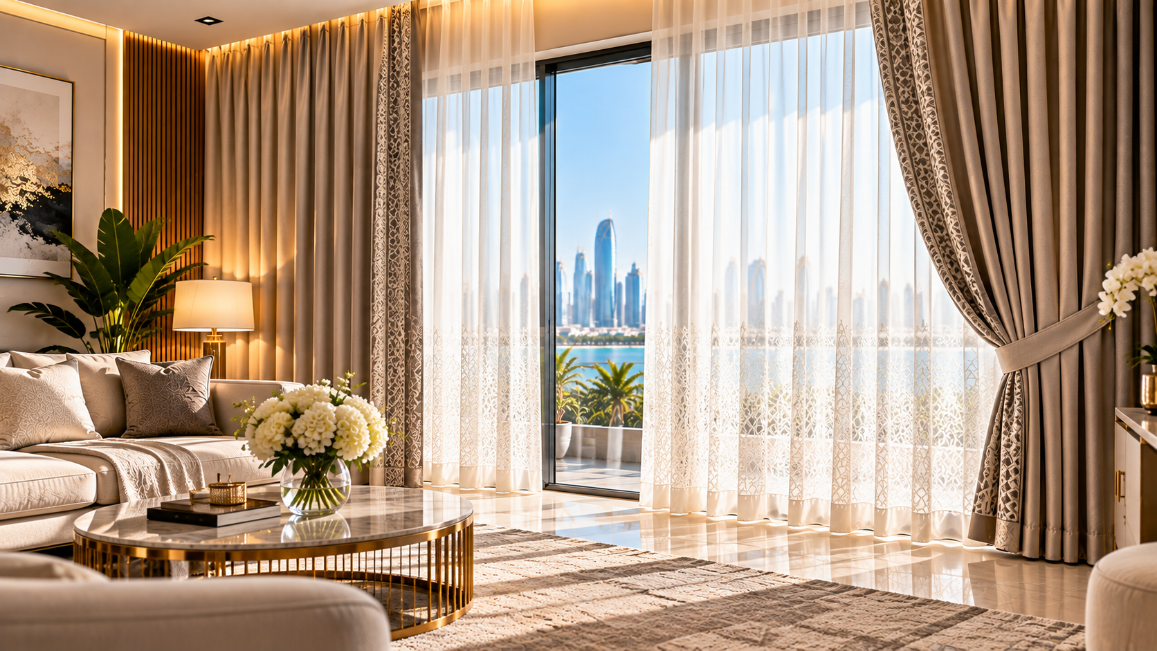 Image filenames bhi descriptive rakhein, jaise motorized-curtains-abu-dhabi.jpg aur silk-curtains-abu-dhabi.jpg.